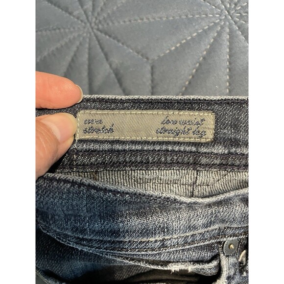 Citizens Of Humanity COH Ava Stretch Low Waist Straight Leg Jean Women 31 34x33 - Picture 7 of 15